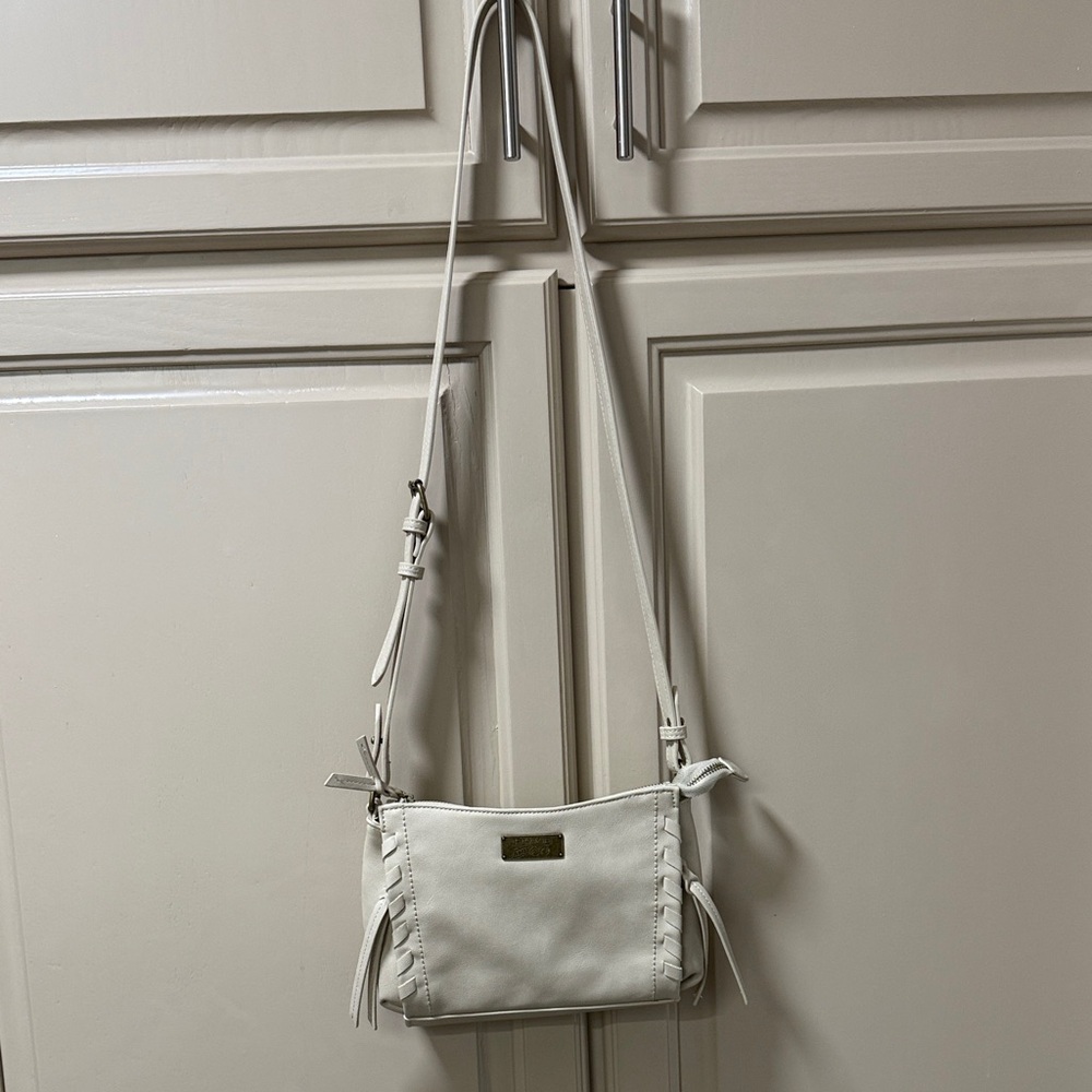 FRYE AND CO. Off-White Crossbody Bag